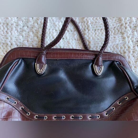 1980s Marlo Western - Cowboy-Themed Leather Handbag - Picture 2 of 7